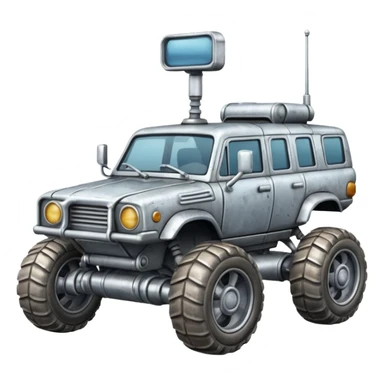 Moon Rover sticker