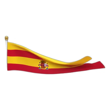 Spain flag 3d sticker