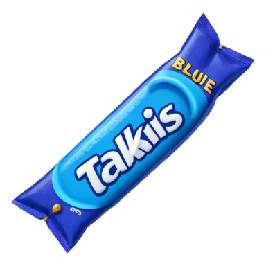 snack blue takiss
 sticker