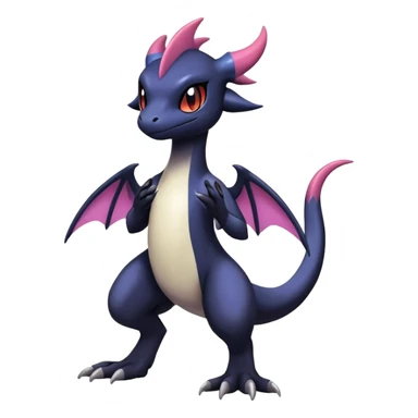 Shiny Cute Cool Salandit-Absol-Noibat-Noivern-Hybrid (Full body) sticker