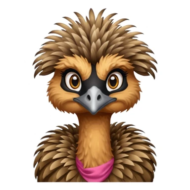 Female Emu sticker