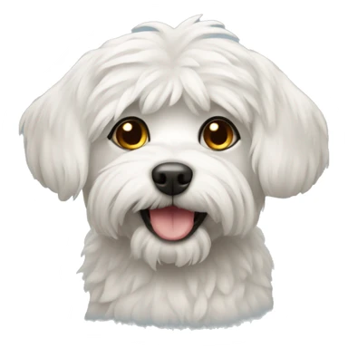 maltipu dog  sticker
