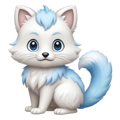 Chospin-Mnccino-Firret-Ice-Fakémon-creature  sticker