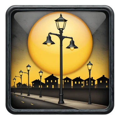 streetlights, America sticker