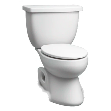 Skibidi toilet on a cloud sticker