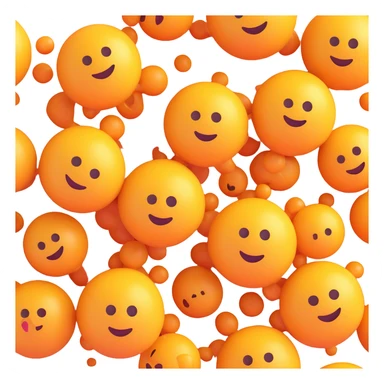 stylized biomembrane, double phospholipid layer with embedded proteins, 3D emoji style sticker