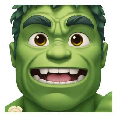 Hulk in love sticker
