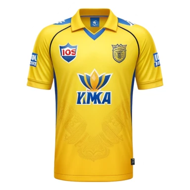 Chennai super kings jersey  sticker