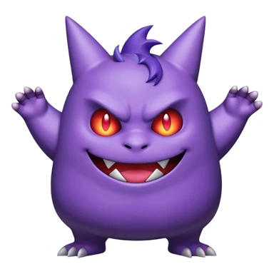Gengar(full body) sticker