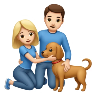 Couple doing doggy style  sticker