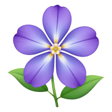 flower periwinkle sticker