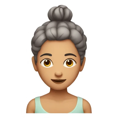 yoga genderless sticker