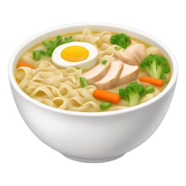 chicken noodles sticker