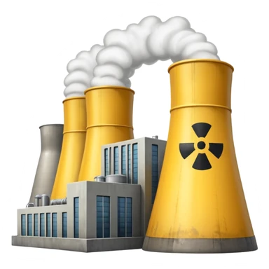 realistic nuclear power plant sticker