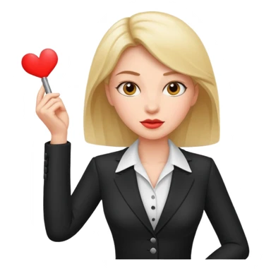 LAdy Boss, different pose sticker