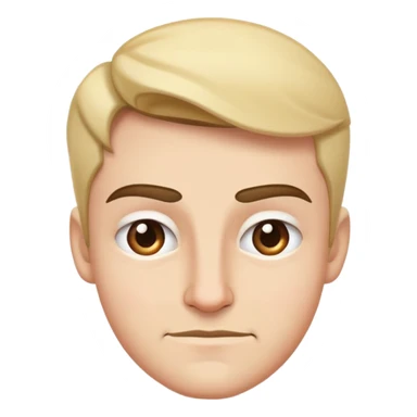 Eyebrow raised smirking sticker