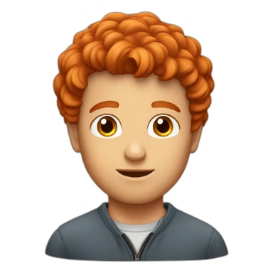 redhaired guy doesn't understand sticker