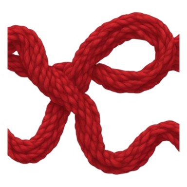 red yarn sticker