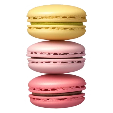 Stack of macarons  sticker