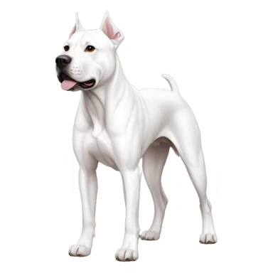 Dogo Argentino Dog Breed Full Body sticker