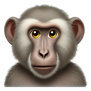 Baboon sticker