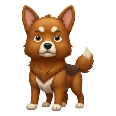 hunter dog big and storng sticker