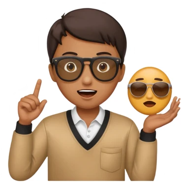 this emojis 😳🕶️🤏🏼 convinated  sticker