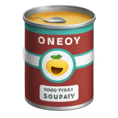 soup can sticker