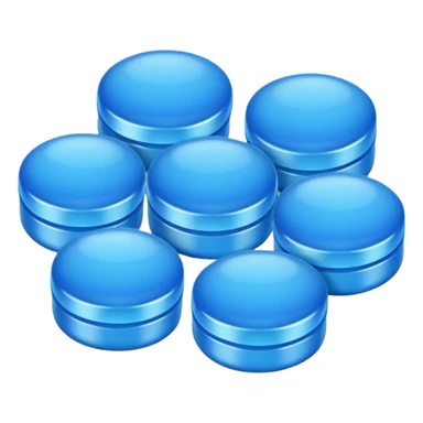 Pastilles vérification bleue sticker