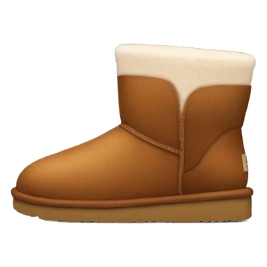 Aesthetic uggs chestnut sticker