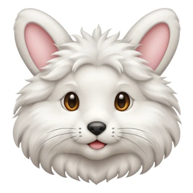 ears crossed sticker