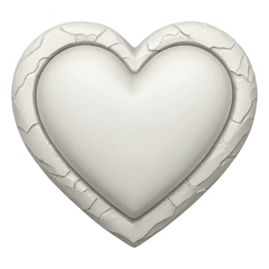 heart with plaster sticker