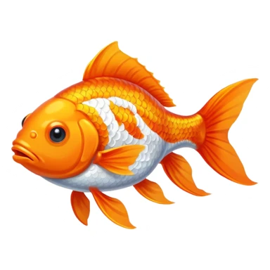 colorful goldfish sticker