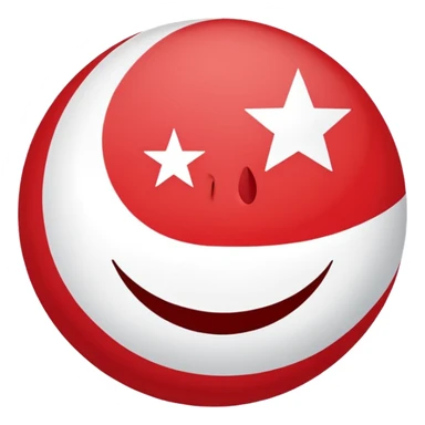 Turkish countryball sticker