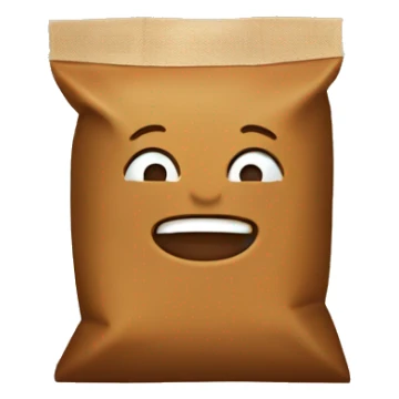 brown sugar bag sticker