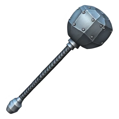 metal mace sticker