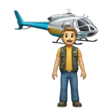 helecopter sticker