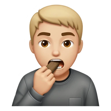 Biting a curb sticker