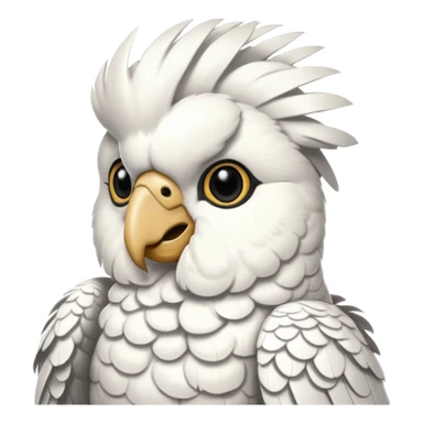 White Cockatoo sticker