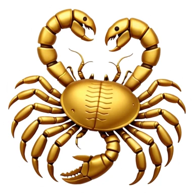 Scorpion zodiac sign. sticker