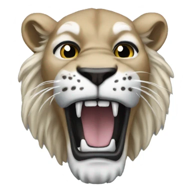 Detroit lion sticker