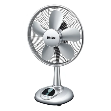 electric standing fan sticker