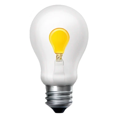 créer moi un emoji d'une ampoule Philips hue sticker