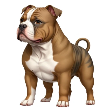 American bully dog  sticker