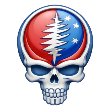 grateful dead steal your face logo sticker