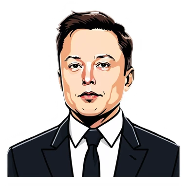 Elon musk sticker