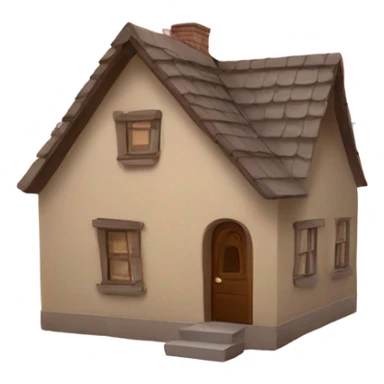 Dream house with hearts around it sticker