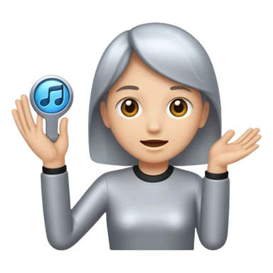 voice to smartphone sticker