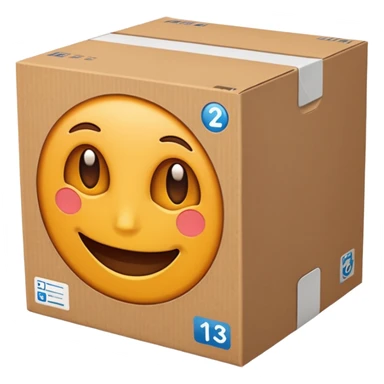 camera pointing at a product box sticker