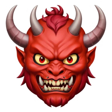 demonio japones sticker